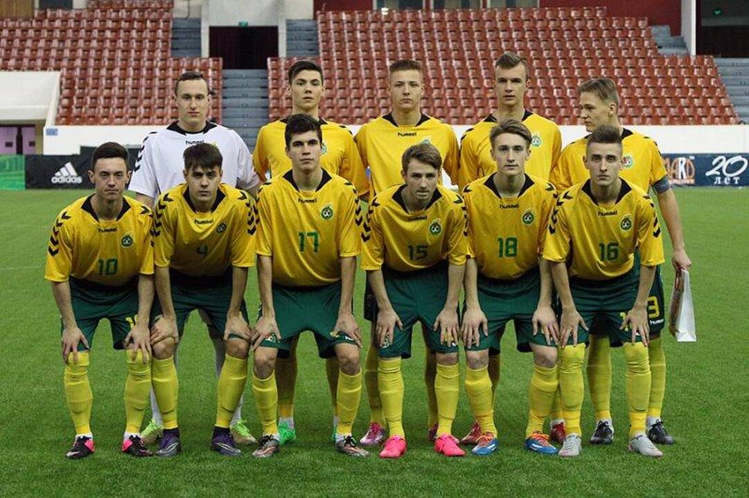 Lietuvos 18-mečių futbolo rinktinė sužaidė taikiai su armėnais
