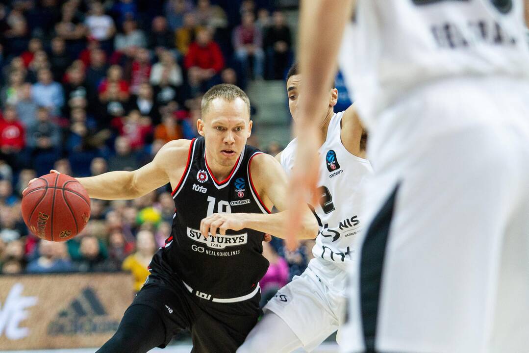 Europos taurė: „Rytas“ – „Partizan“ 80:74