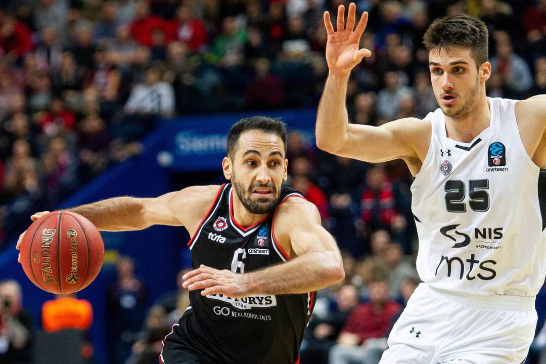 Europos taurė: „Rytas“ – „Partizan“ 80:74