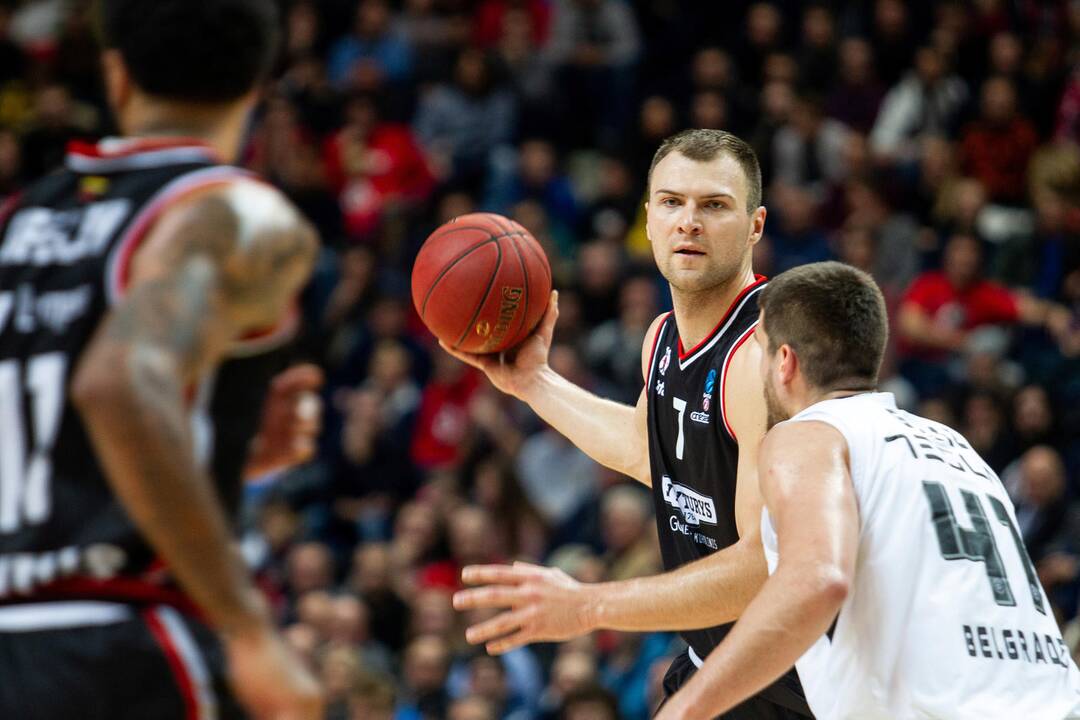 Europos taurė: „Rytas“ – „Partizan“ 80:74