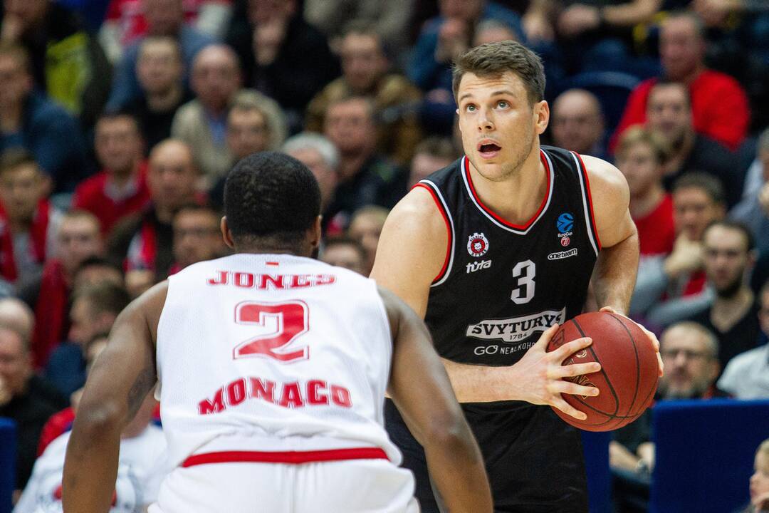 Europos taurė: „Rytas“ – „AS Monaco“ 90:68