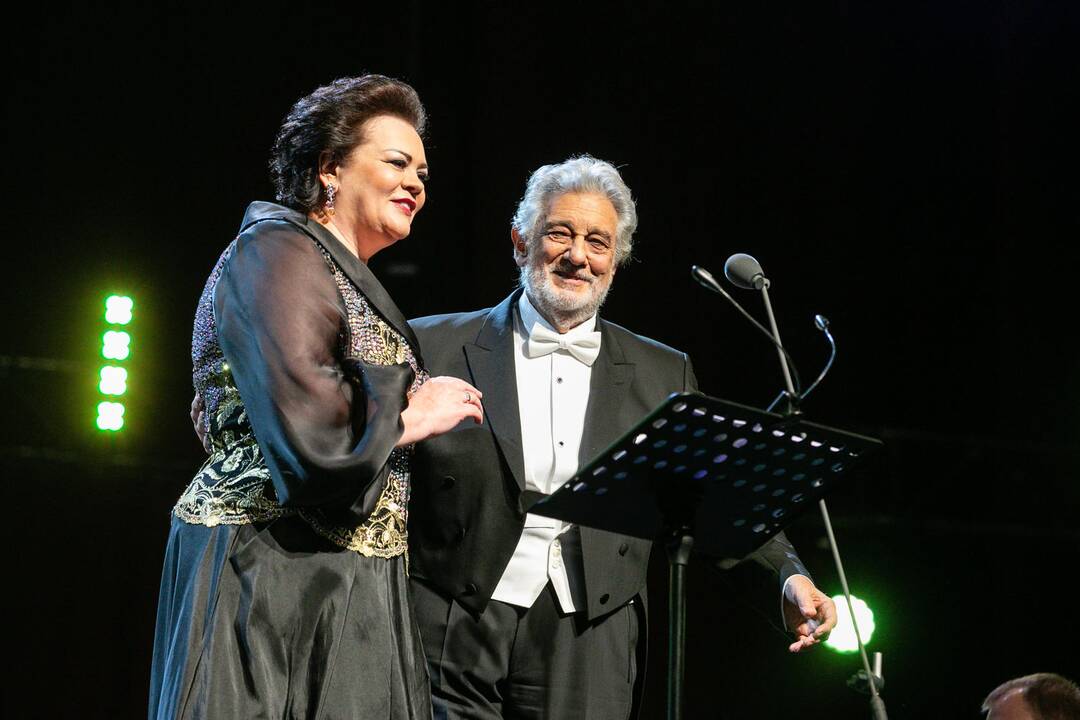 Operos karaliaus Placido Domingo koncertas Kaune