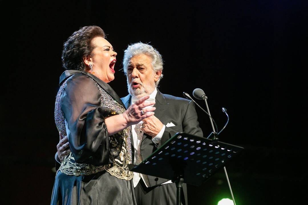 Operos karaliaus Placido Domingo koncertas Kaune
