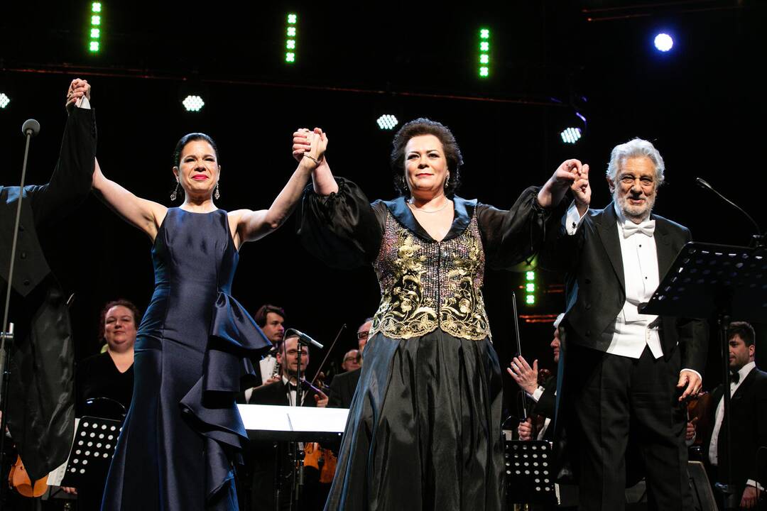 Operos karaliaus Placido Domingo koncertas Kaune
