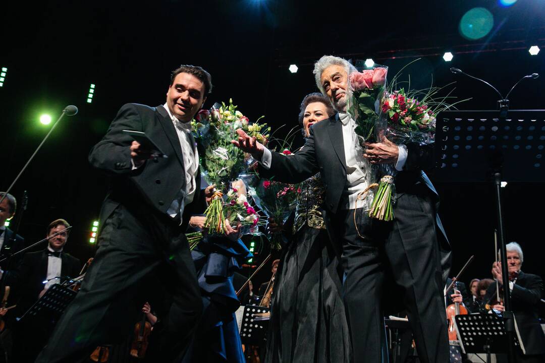 Operos karaliaus Placido Domingo koncertas Kaune
