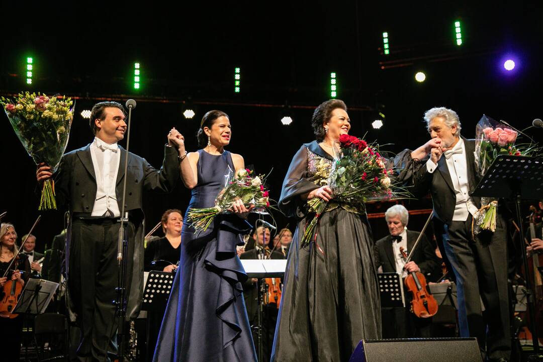 Operos karaliaus Placido Domingo koncertas Kaune