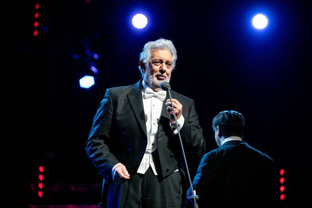 Operos karaliaus Placido Domingo koncertas Kaune