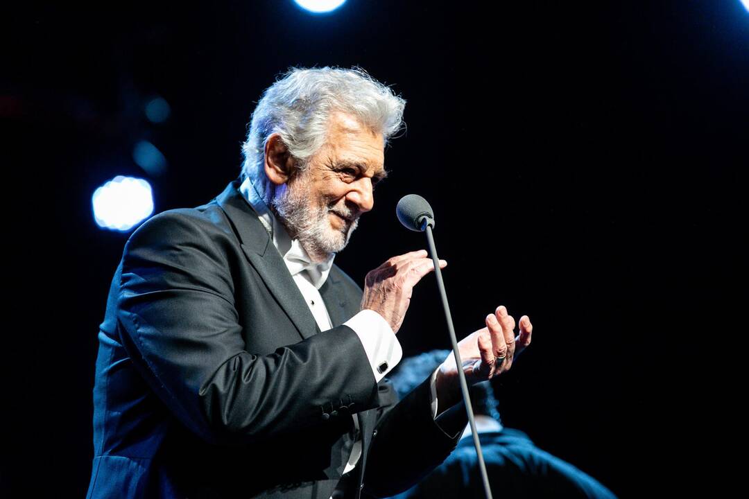 Operos karaliaus Placido Domingo koncertas Kaune