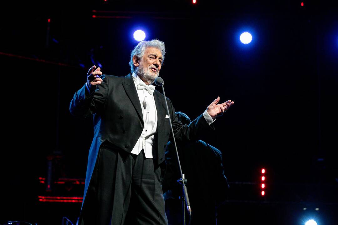 Operos karaliaus Placido Domingo koncertas Kaune