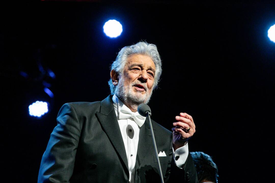 Operos karaliaus Placido Domingo koncertas Kaune