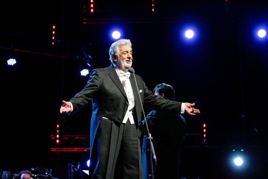 Operos karaliaus Placido Domingo koncertas Kaune