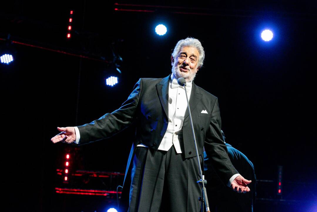 Operos karaliaus Placido Domingo koncertas Kaune