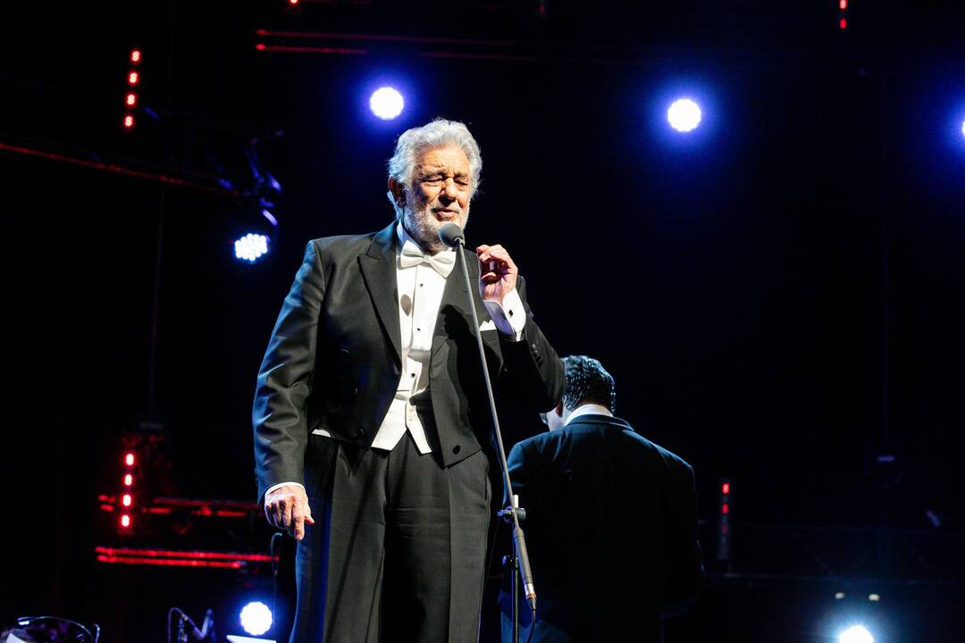 Operos karaliaus Placido Domingo koncertas Kaune