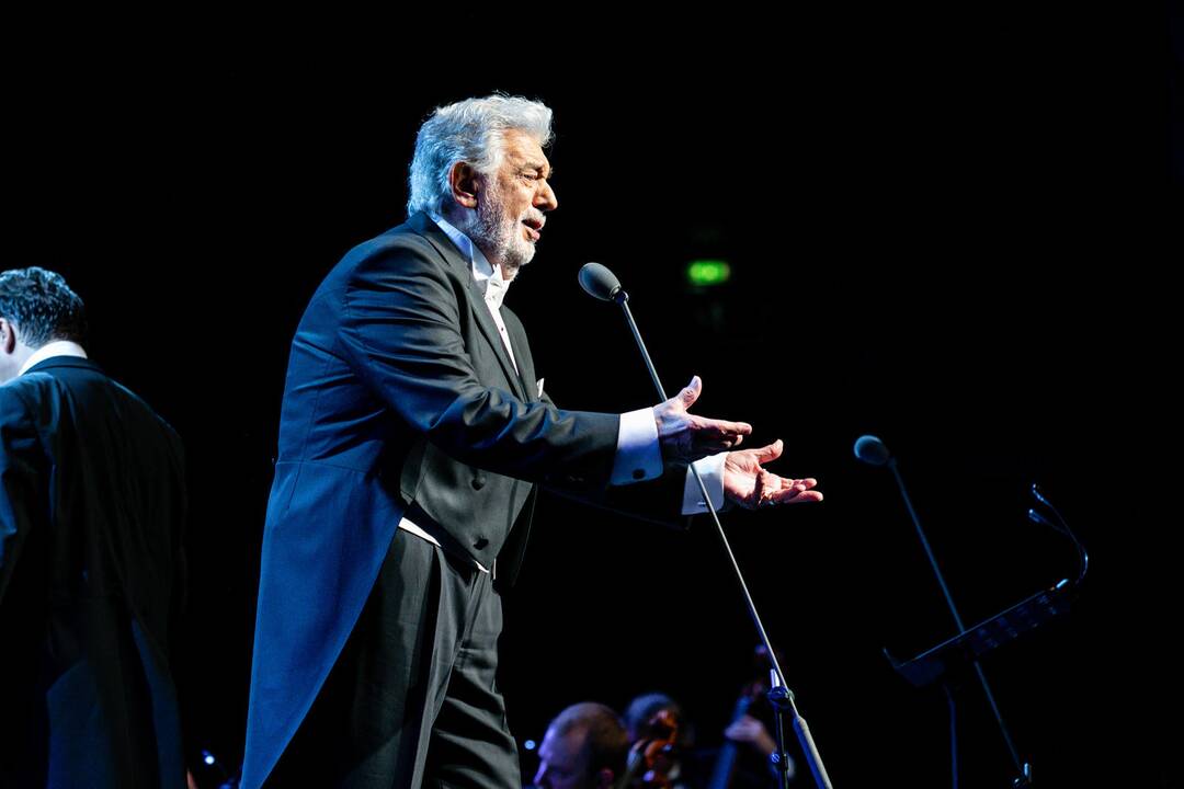Operos karaliaus Placido Domingo koncertas Kaune