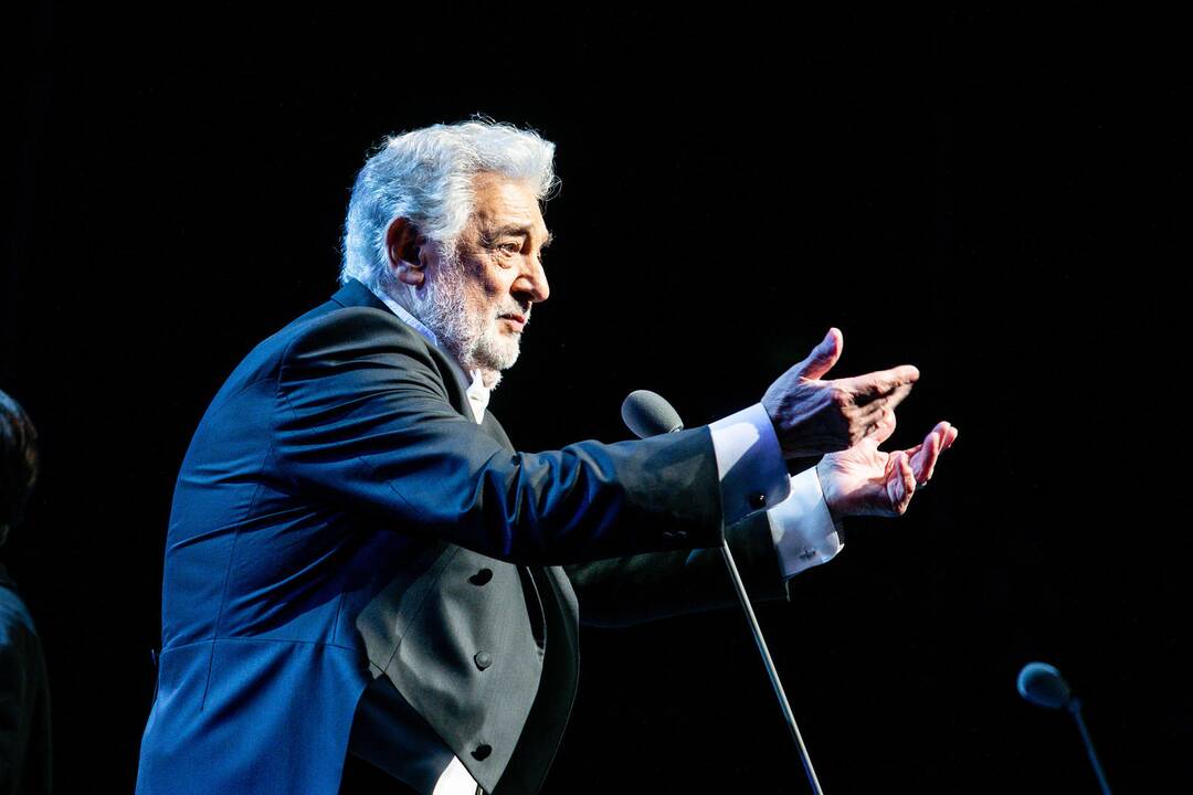 Operos karaliaus Placido Domingo koncertas Kaune