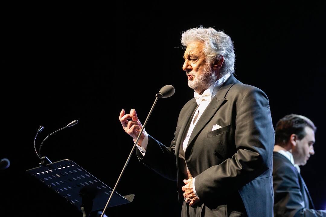 Operos karaliaus Placido Domingo koncertas Kaune