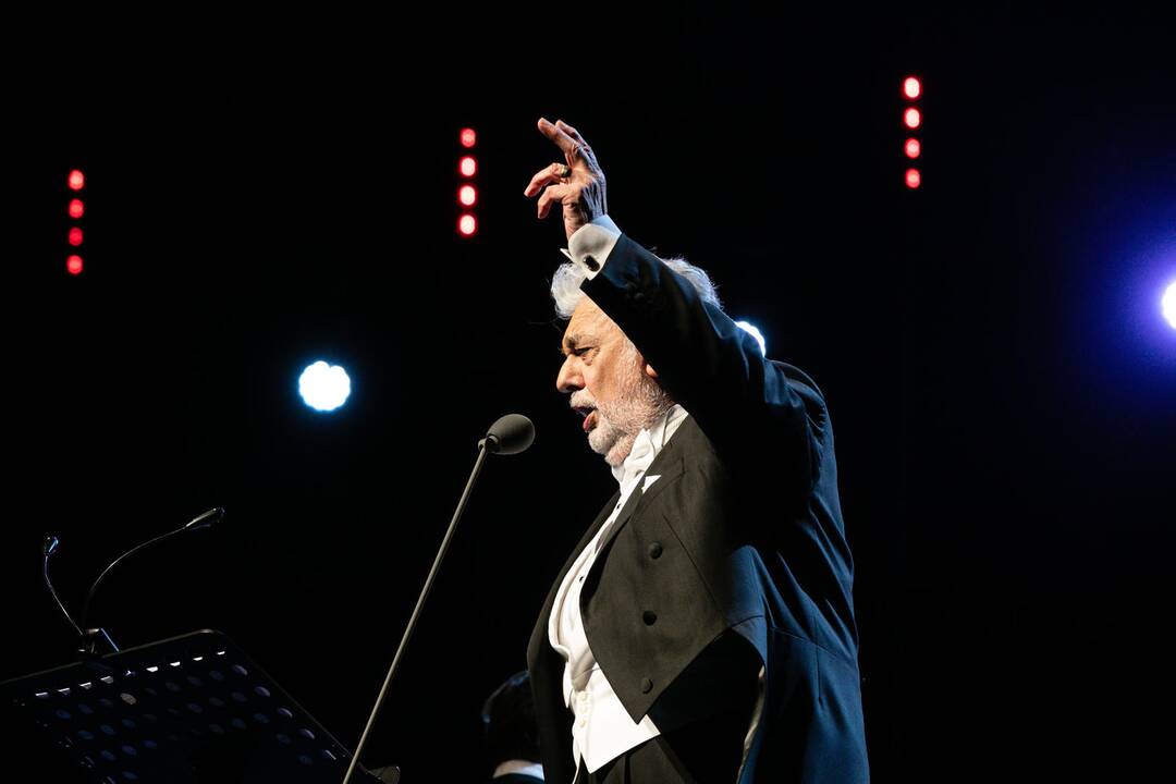 Operos karaliaus Placido Domingo koncertas Kaune