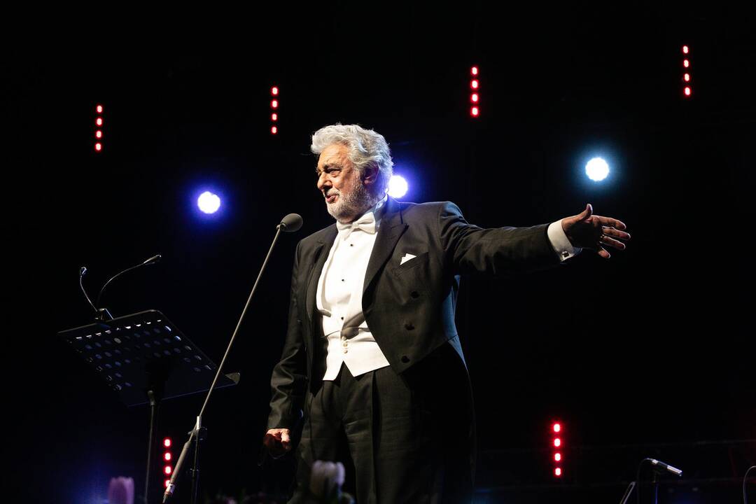 Operos karaliaus Placido Domingo koncertas Kaune