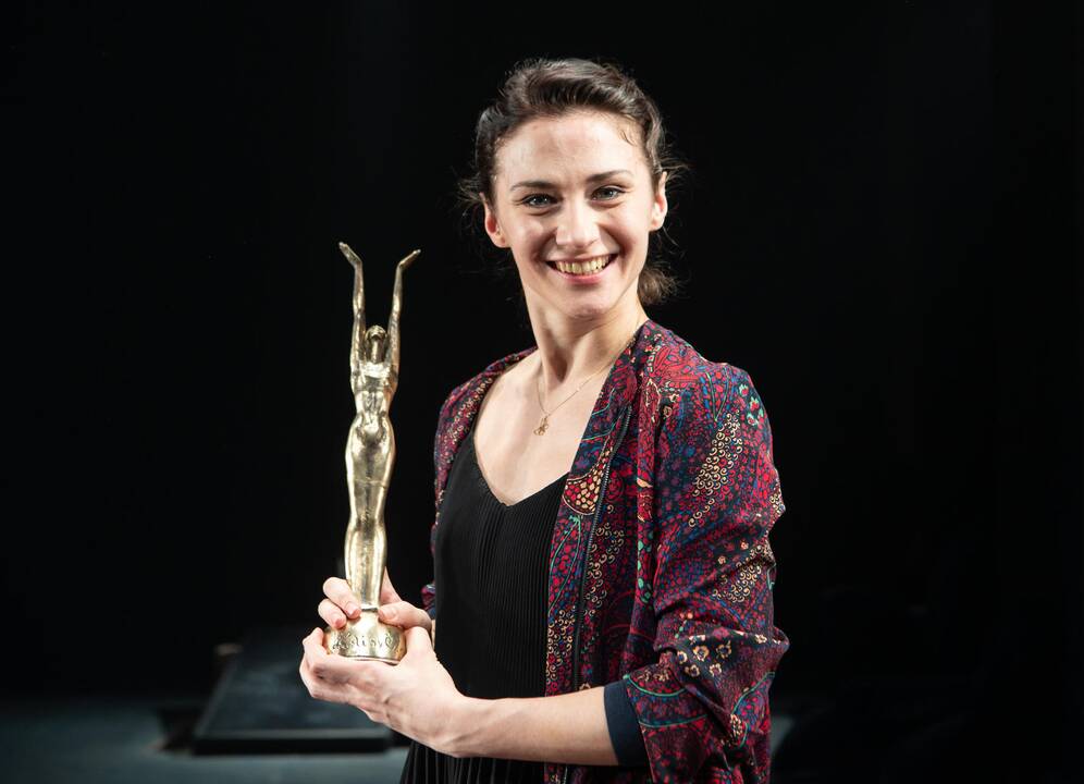 Už pasišventimą teatrui – „Laisvės“ skulptūra 