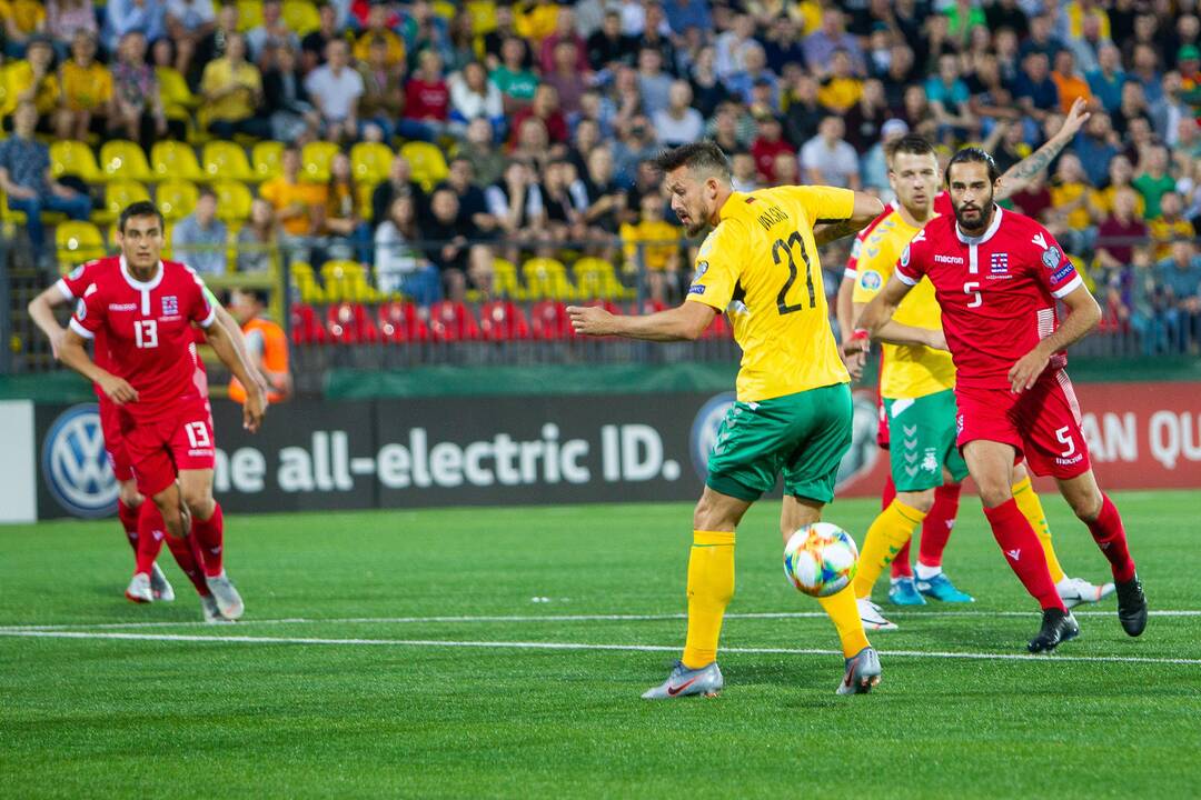 Europos futbolo čempionato atranka: Lietuva – Liuksemburgas 1:1