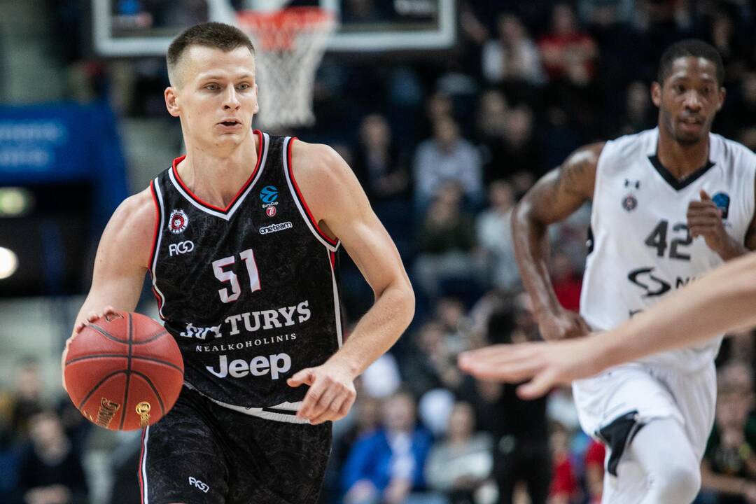 Europos taurė: Vilniaus „Rytas“ –  Belgrado „Partizan“ 61:66