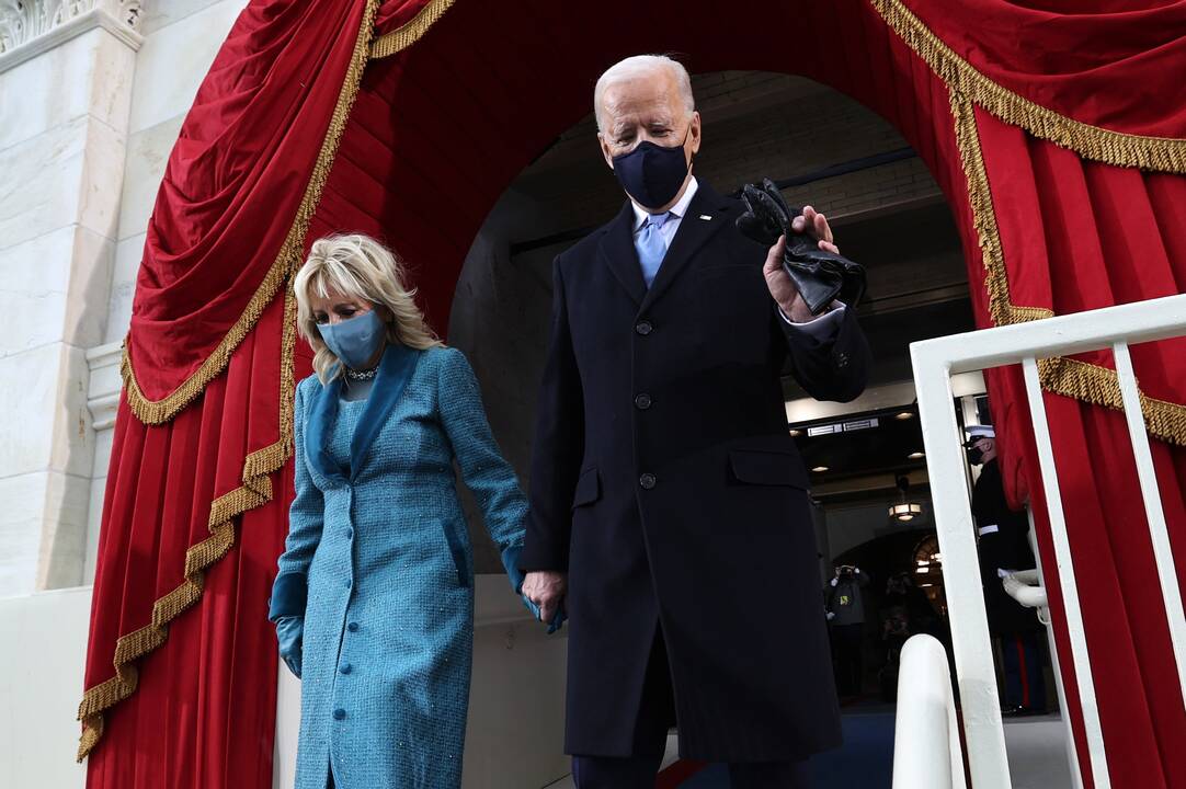 J. Bidenas prisaikdintas 46-uoju JAV prezidentu
