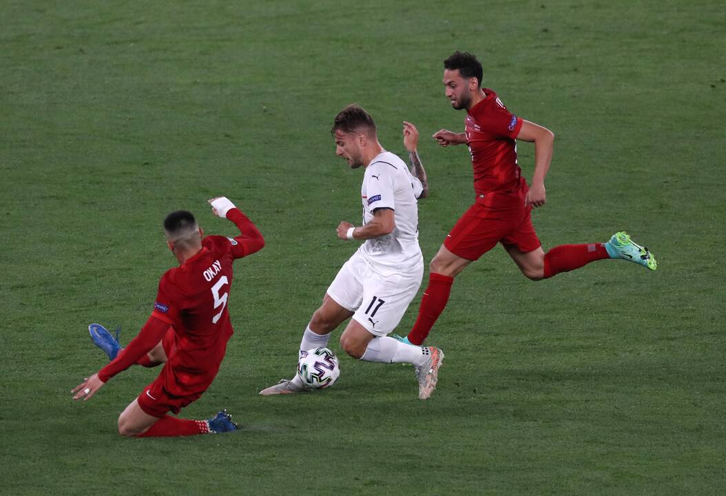 Europos futbolo čempionatas: Turkija – Italija 0:3