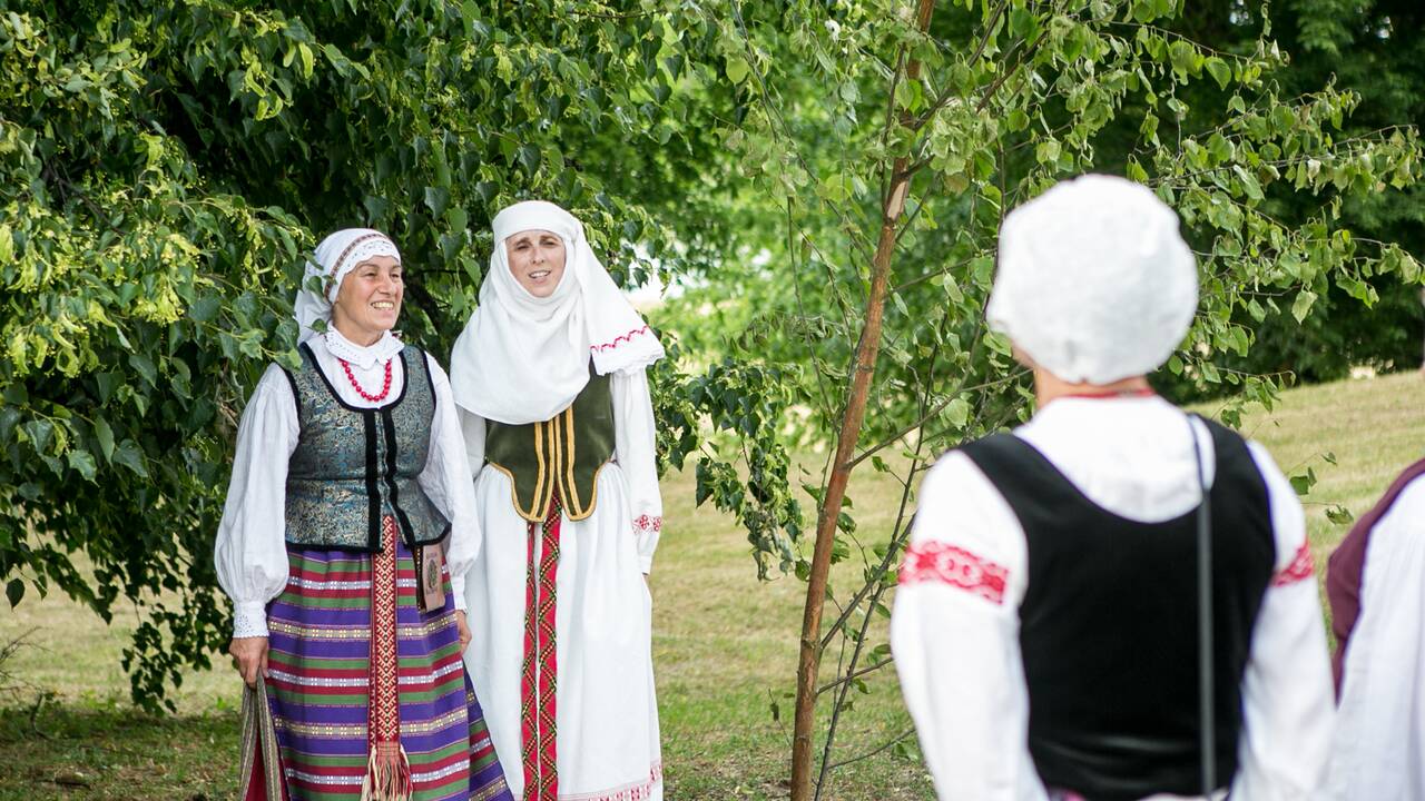 Joninių šventė Santakos parke