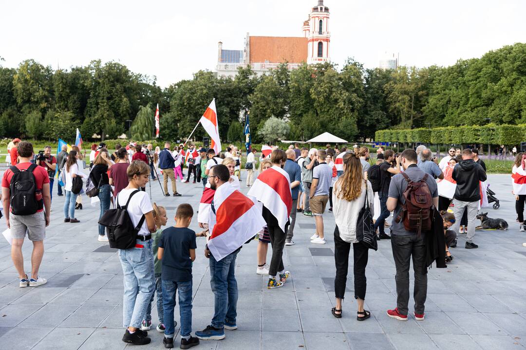  Baltarusijos demokratinės opozicijos palaikymo akcija „Vieni metai po revoliucijos“