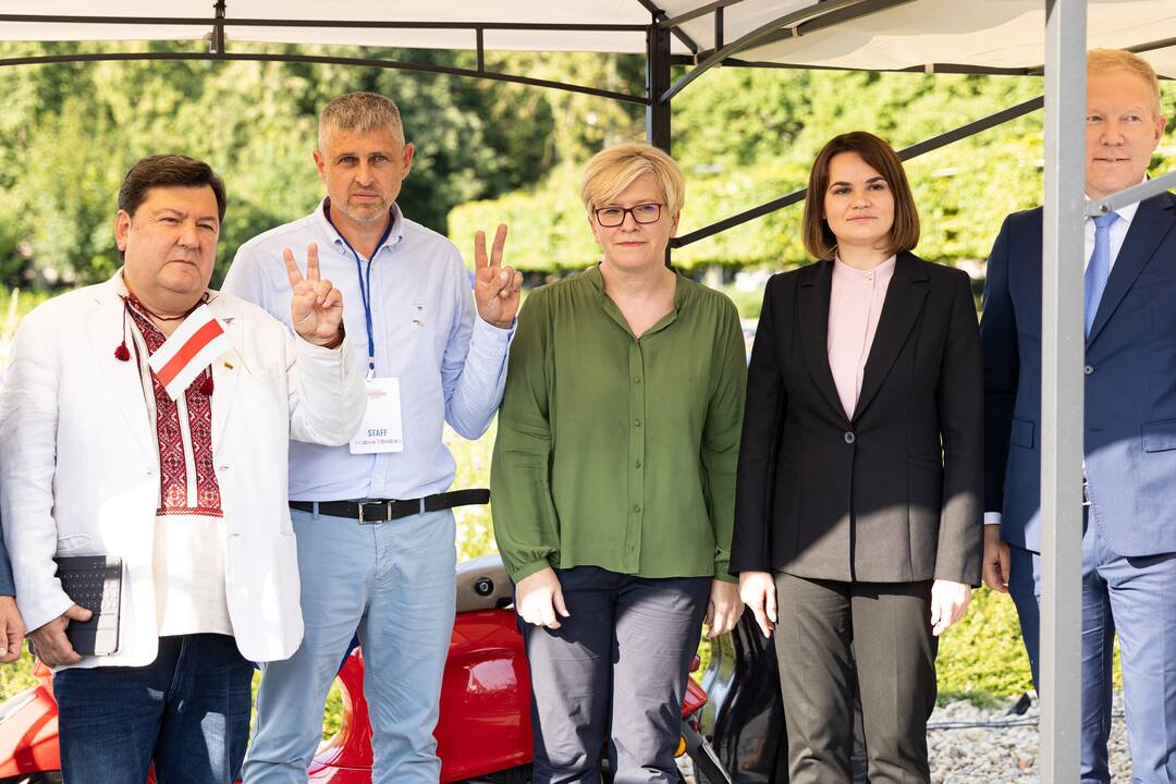  Baltarusijos demokratinės opozicijos palaikymo akcija „Vieni metai po revoliucijos“