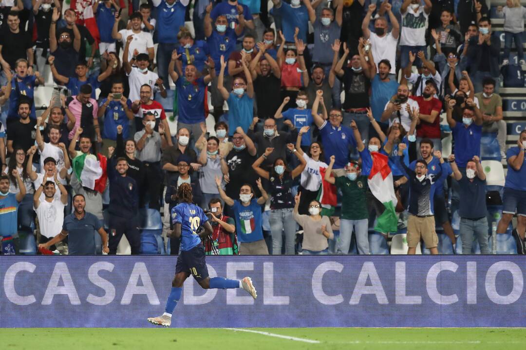 Futbolas: Italija - Lietuva 5:0