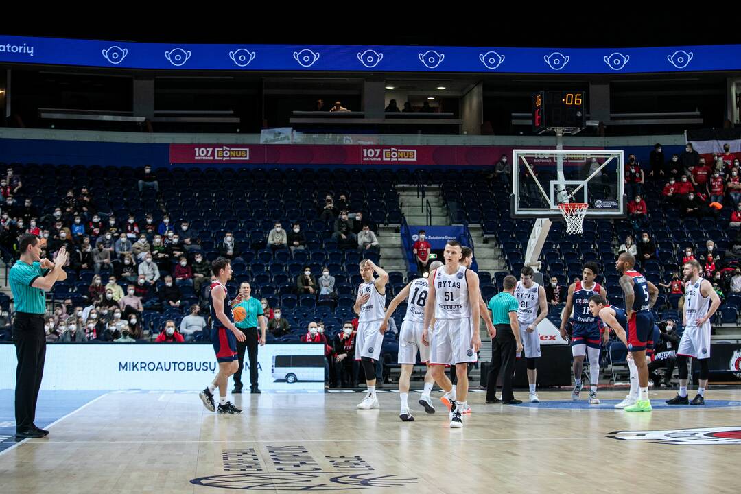 FIBA Čempionų lyga: „Rytas“ – Strasbūro IG 71:76