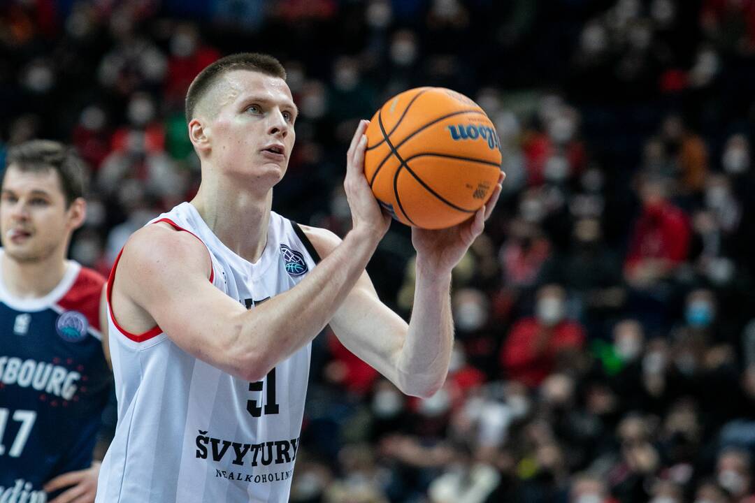 FIBA Čempionų lyga: „Rytas“ – Strasbūro IG 71:76
