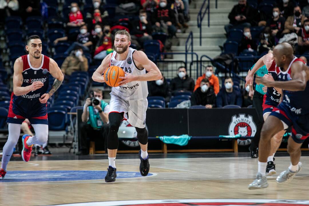 FIBA Čempionų lyga: „Rytas“ – Strasbūro IG 71:76