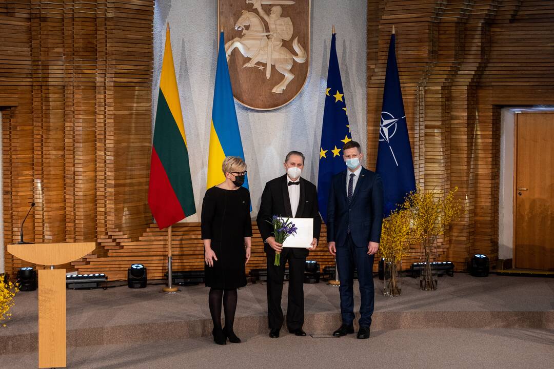 Kultūros ir meno premijų įteikimo ceremonija