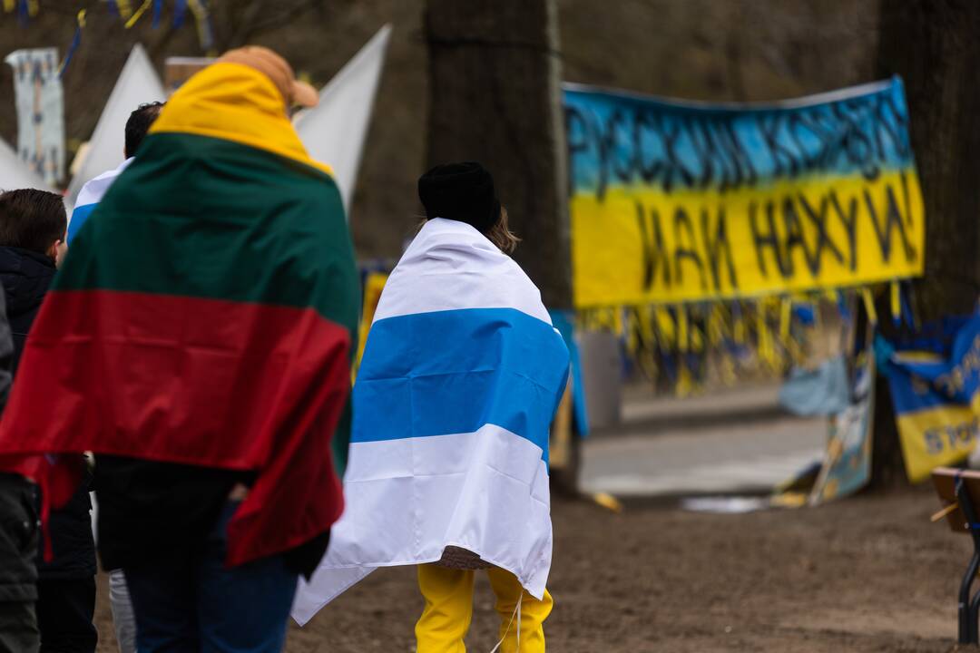 Rusijos opozicionierių mitingas Vilniuje
