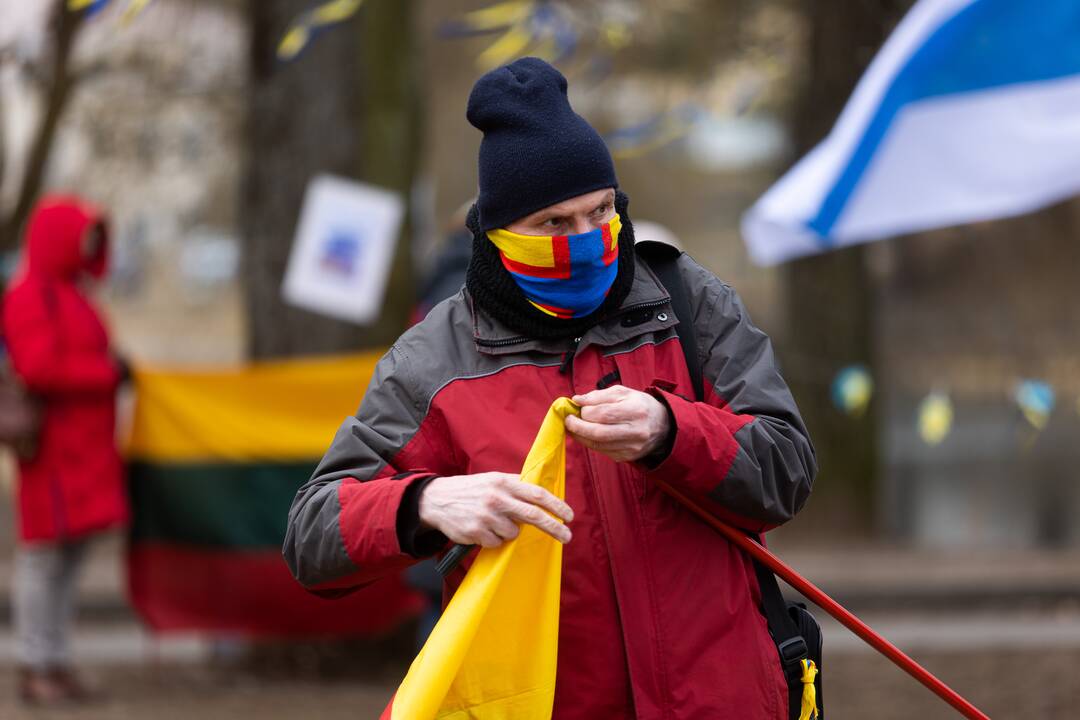 Rusijos opozicionierių mitingas Vilniuje