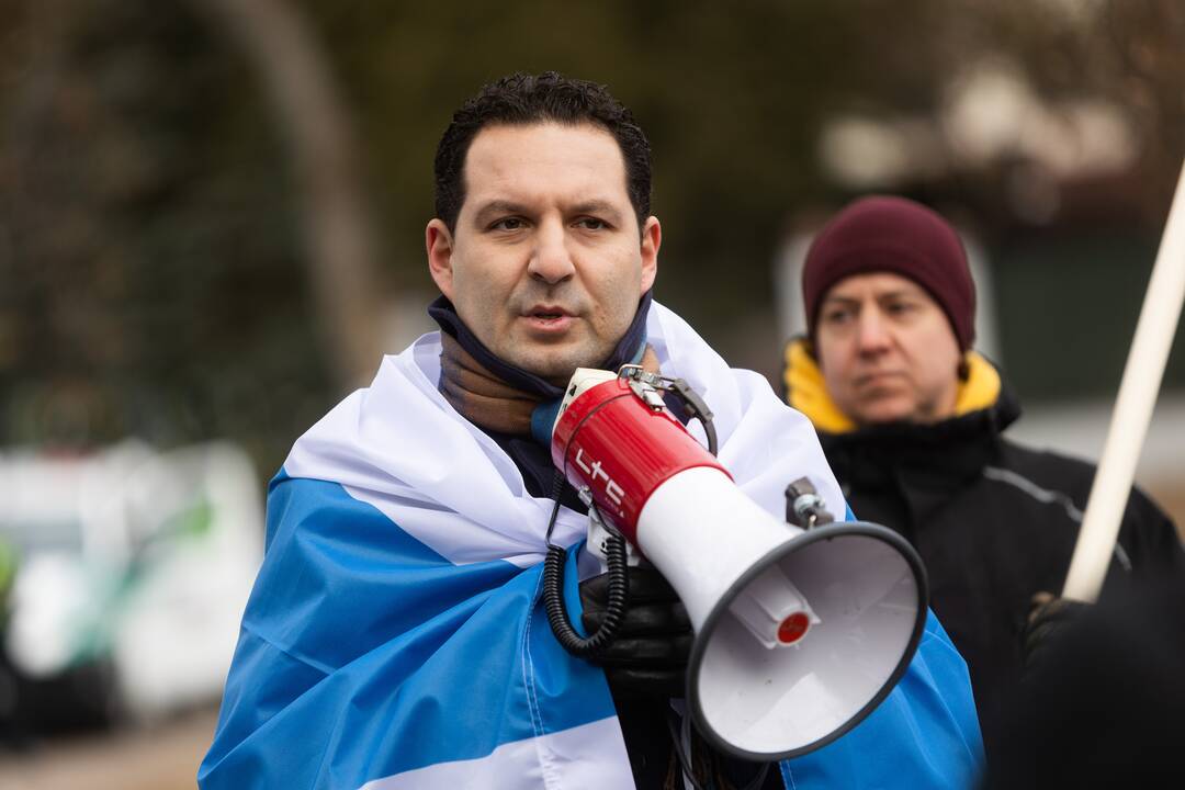 Rusijos opozicionierių mitingas Vilniuje