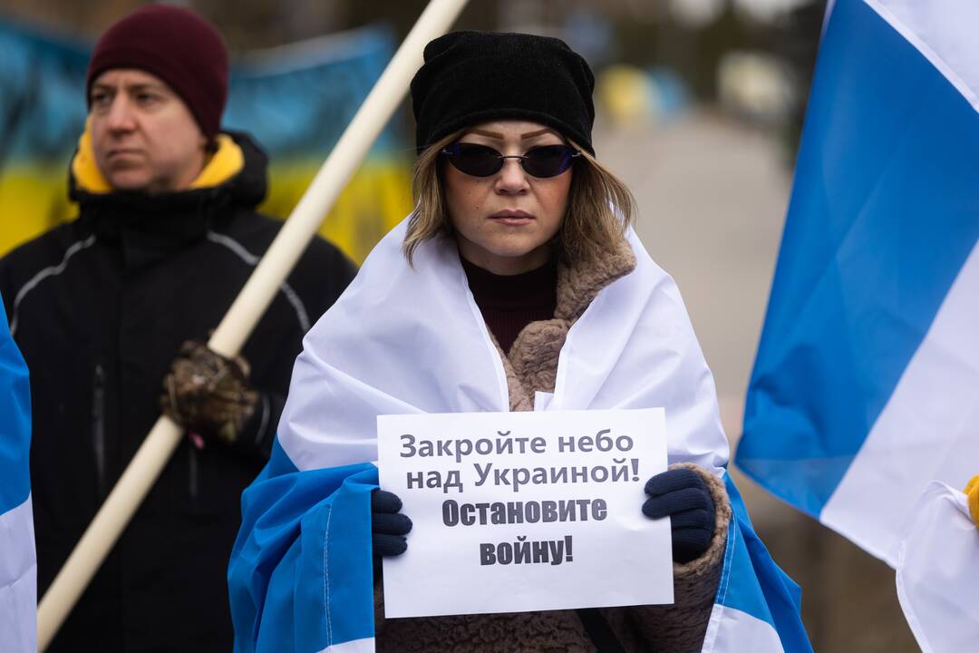 Rusijos opozicionierių mitingas Vilniuje