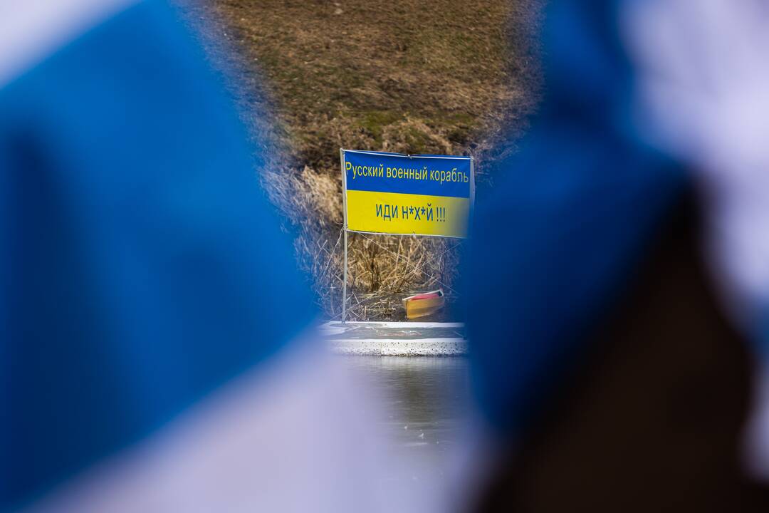 Rusijos opozicionierių mitingas Vilniuje