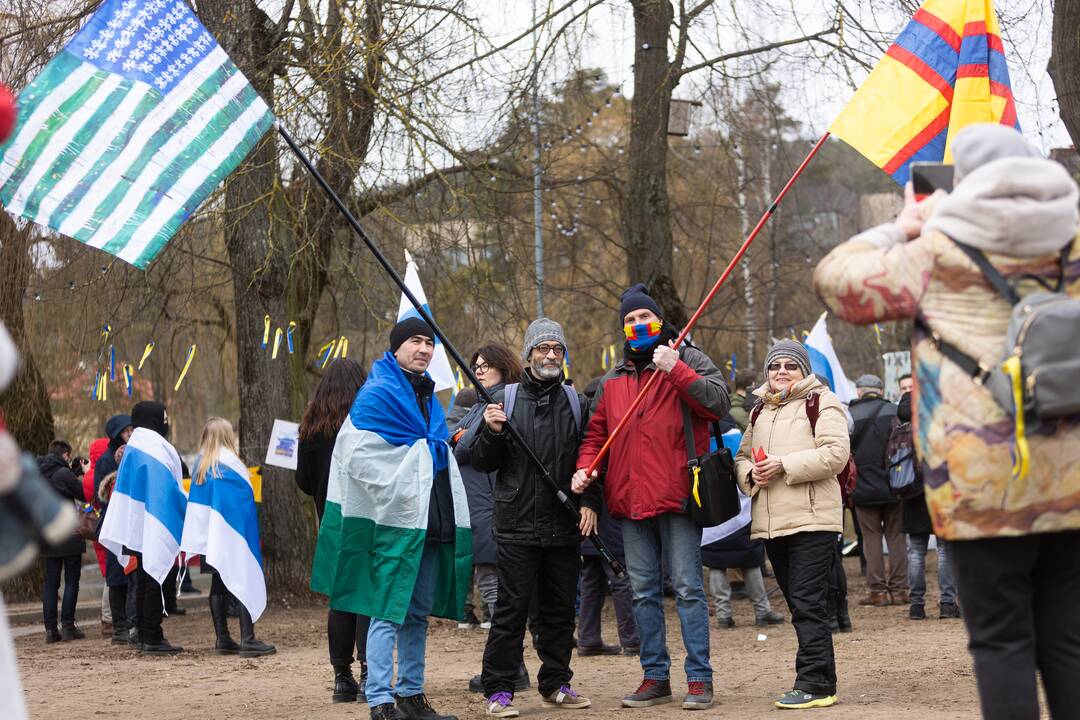 Rusijos opozicionierių mitingas Vilniuje