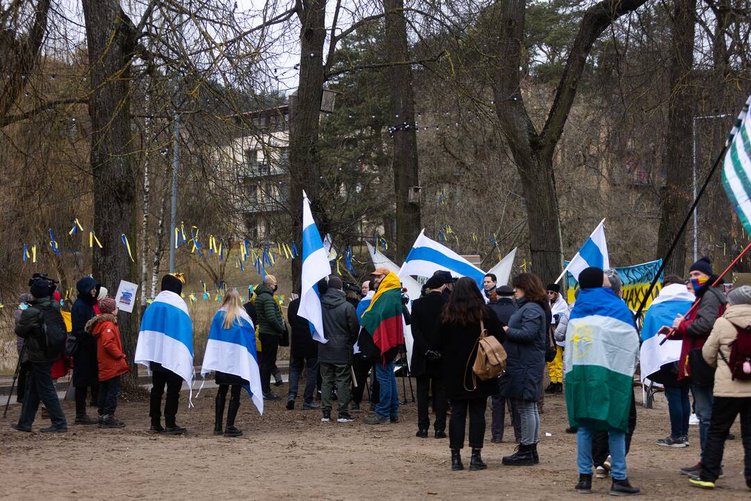 Rusijos opozicionierių mitingas Vilniuje
