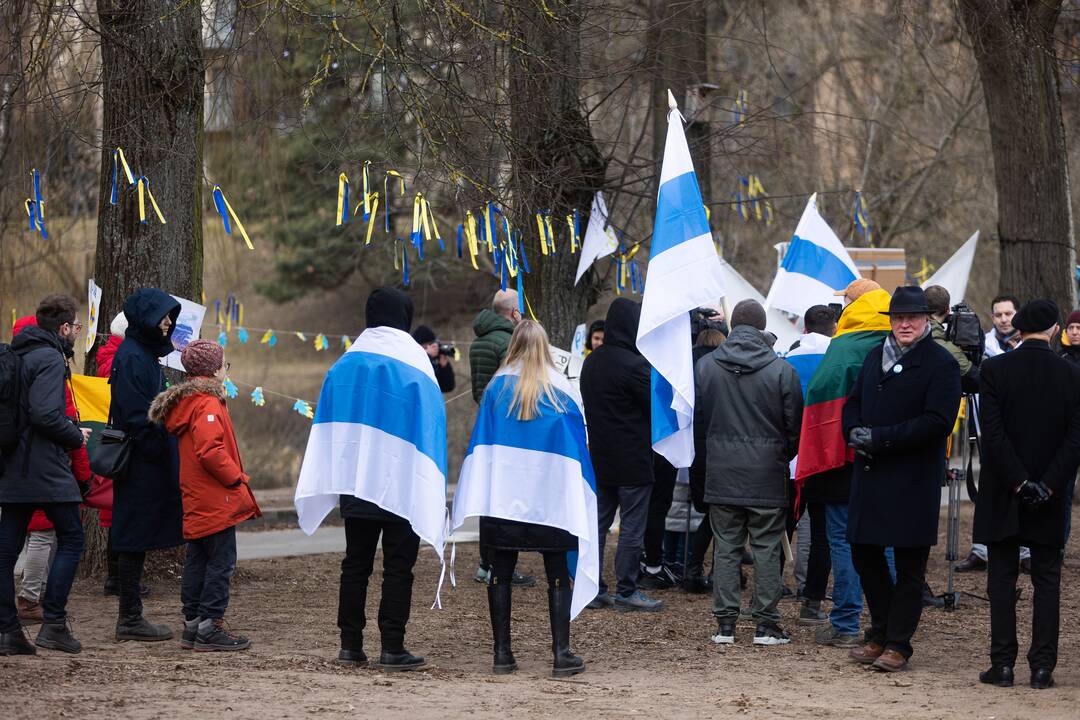 Rusijos opozicionierių mitingas Vilniuje