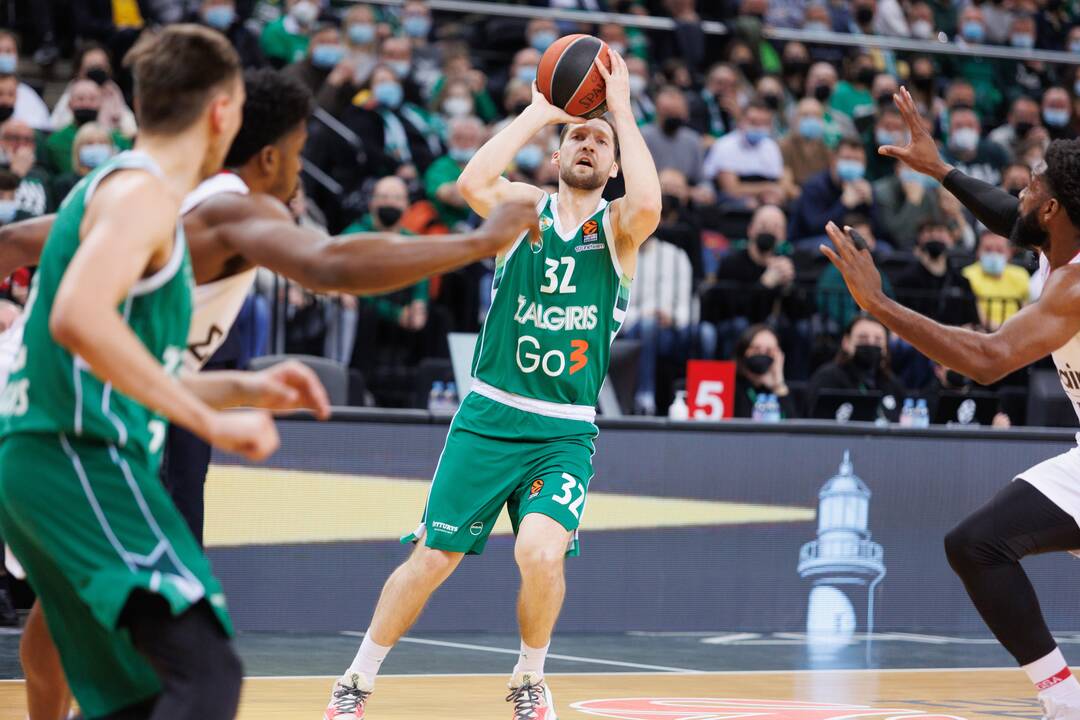 Eurolyga: Kauno „Žalgiris“ – Pirėjo „Olympiakos“ 73:84