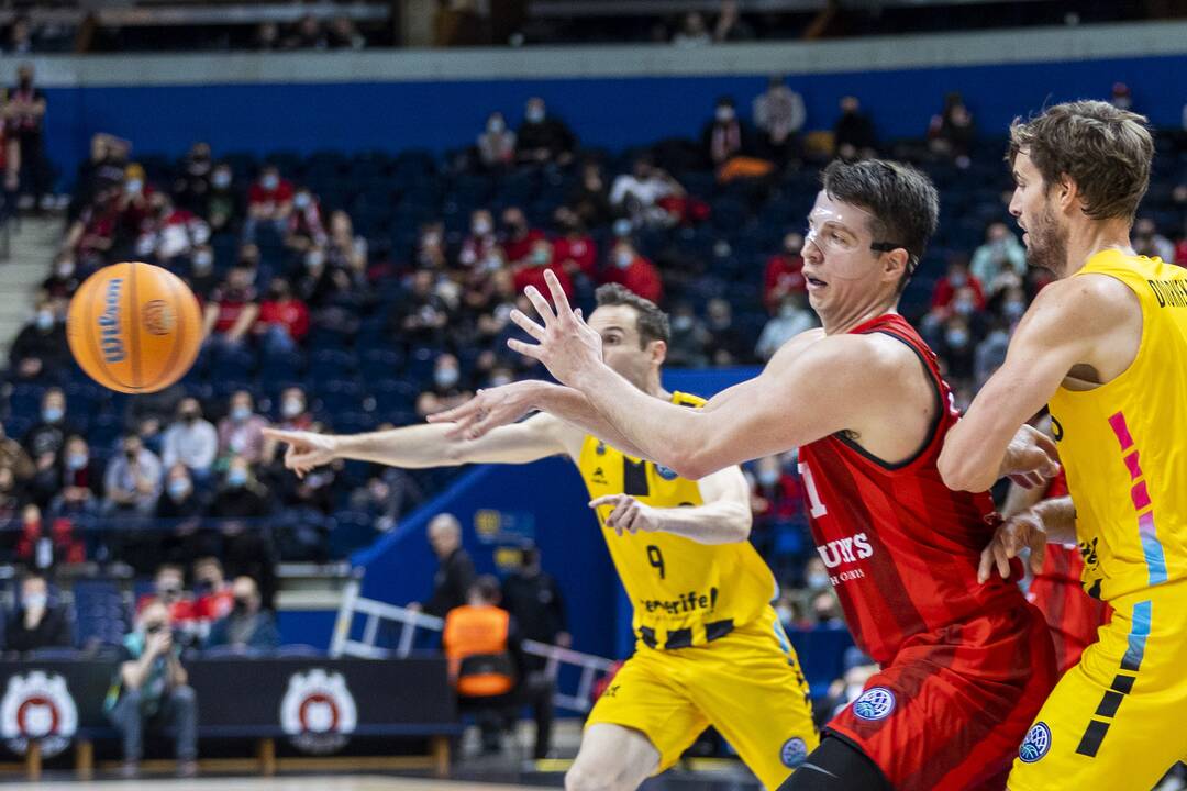 FIBA Čempionų lyga: „Rytas“ – „Lenovo“ 64:83