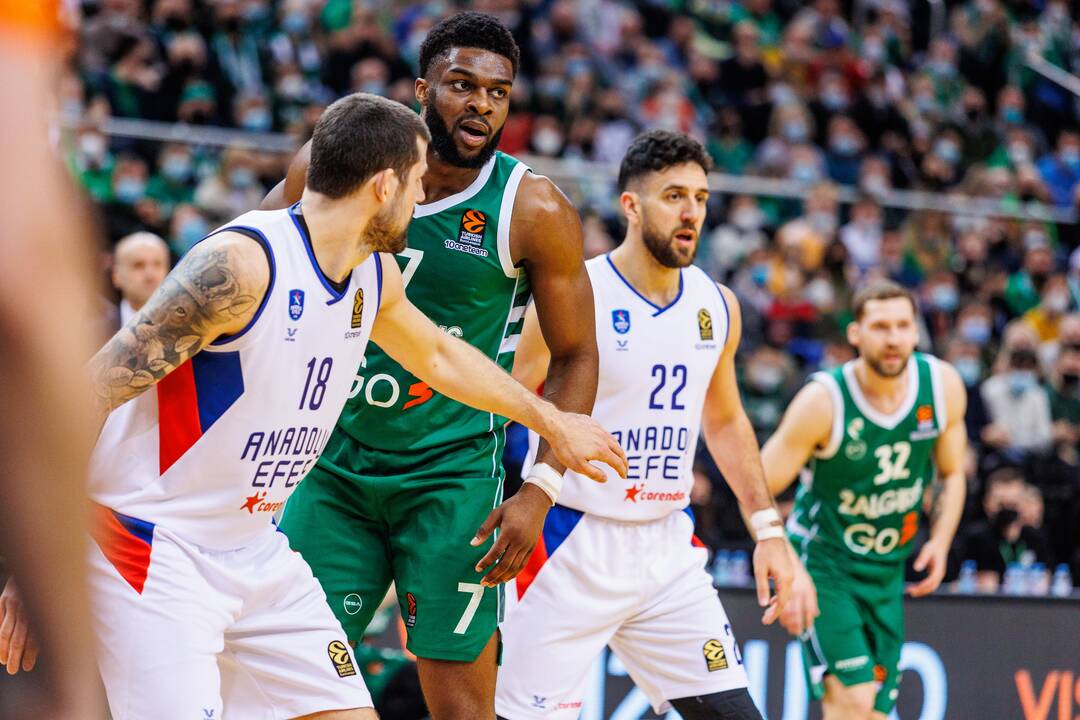 Eurolyga: Kauno „Žalgiris“ – Stambulo „Anadolu Efes“