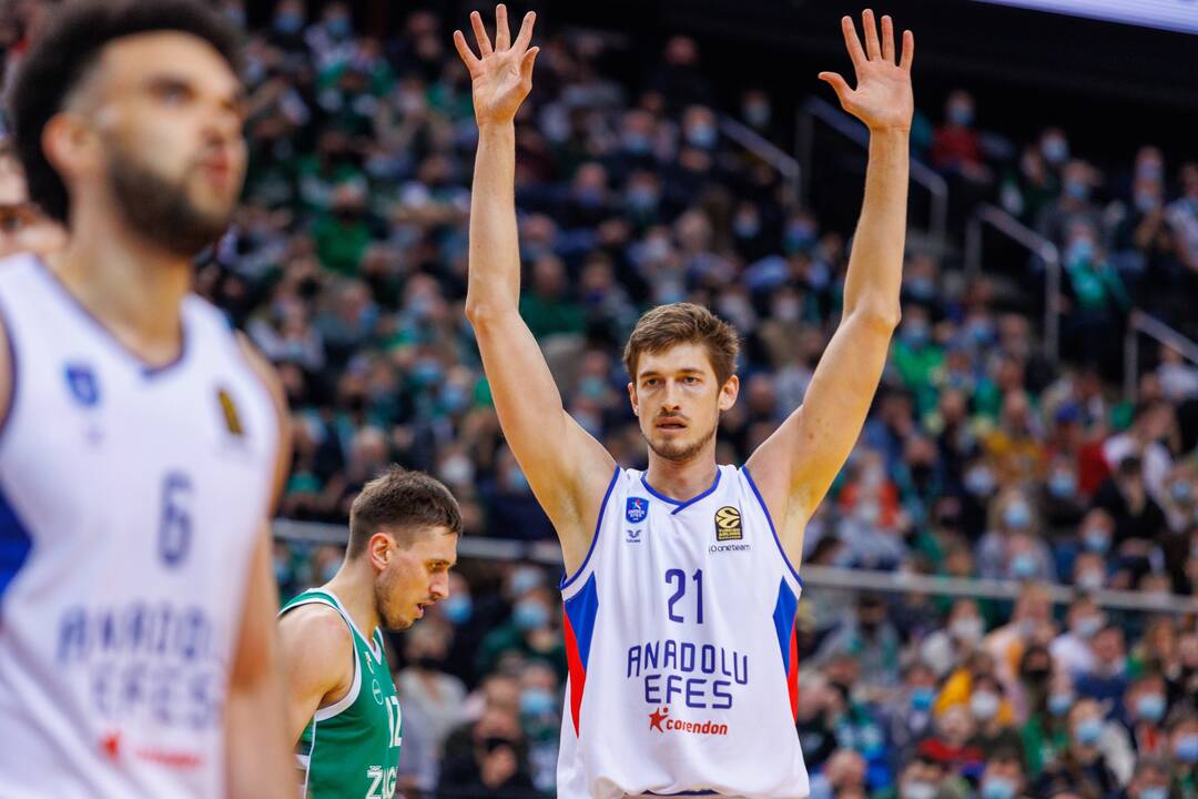 Eurolyga: Kauno „Žalgiris“ – Stambulo „Anadolu Efes“