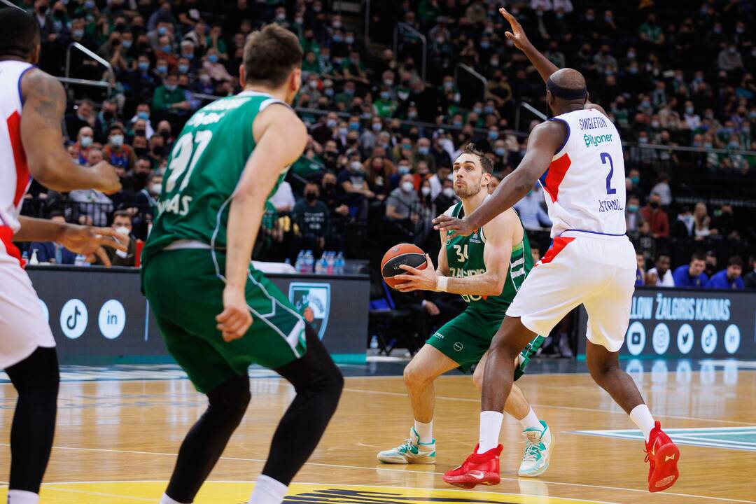 Eurolyga: Kauno „Žalgiris“ – Stambulo „Anadolu Efes“