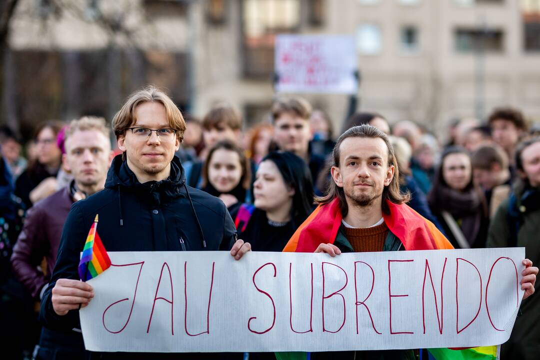 Mitingas „Už partnerystę ir lygybę visiems Lietuvoje!“