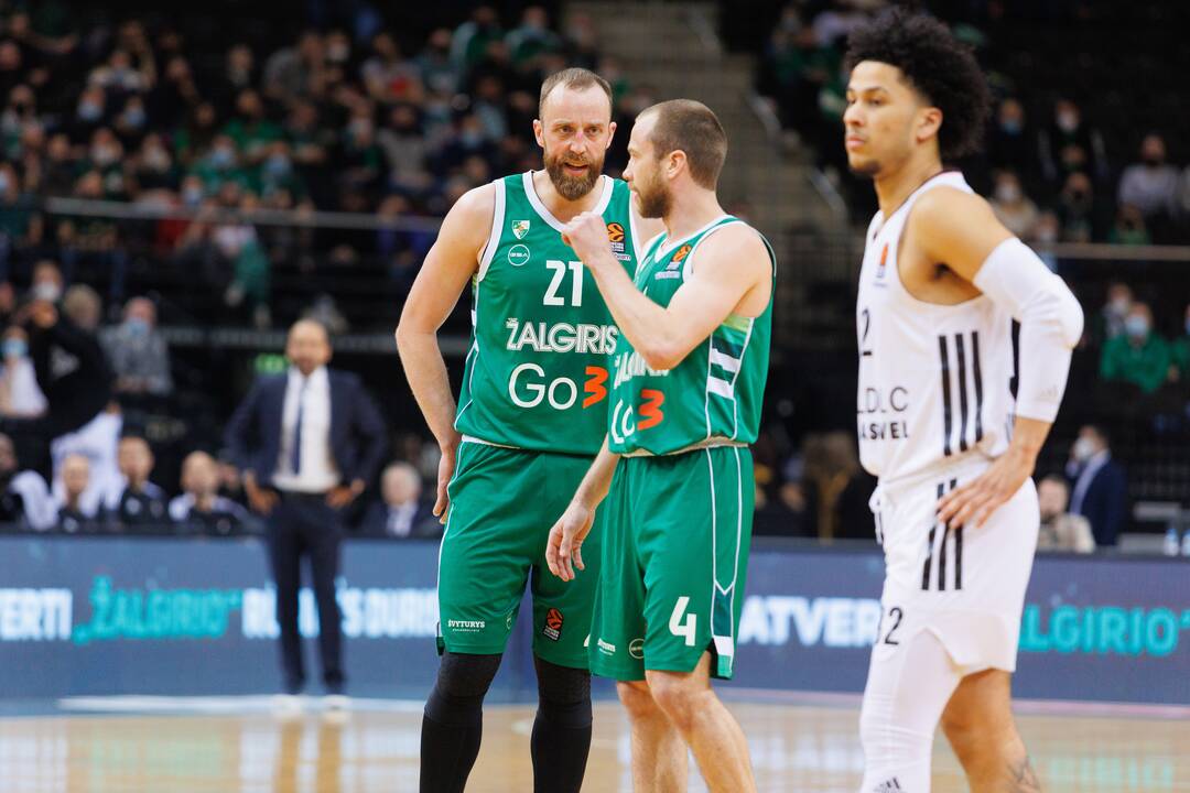 Eurolyga: Kauno „Žalgiris“ – Vilerbano ASVEL